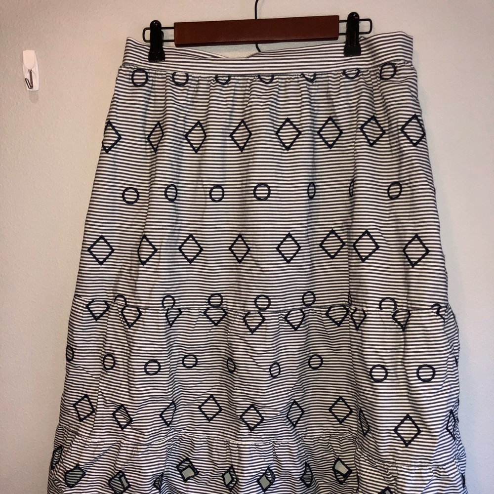Striped skirt
